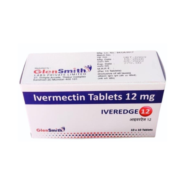 Ivergee 12mg Tablet Rizochem Pharmaceuticals