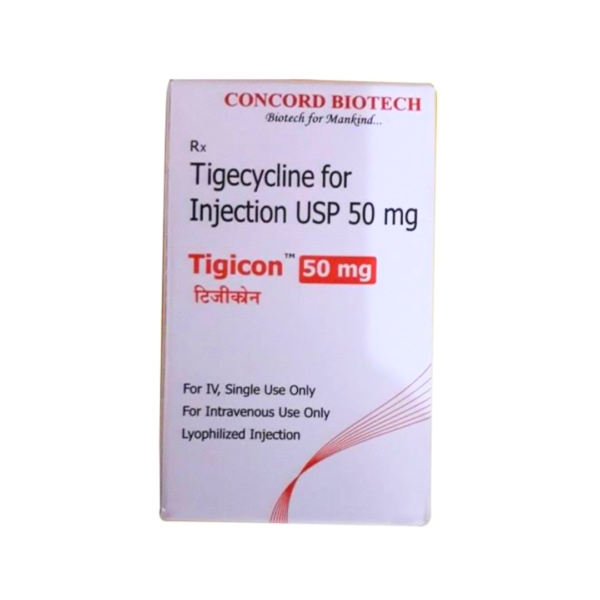 Tigicon 50mg Injection Rizochem Pharmaceuticals