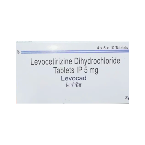 Levocad 5mg Tablet Rizochem Pharmaceuticals