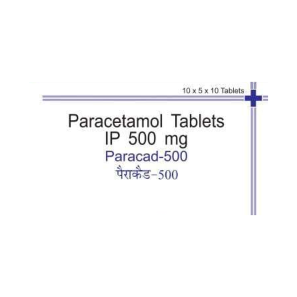 Paracad 500 mg Tablets Rizochem Pharmaceuticals