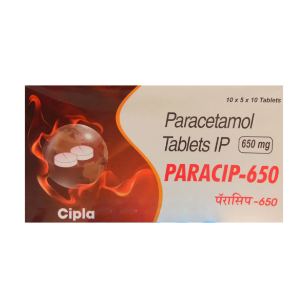 Paracip 650mg Tablet Rizochem Pharmaceuticals