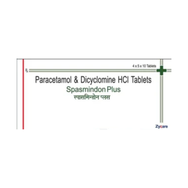 Spasmindon Plus Tablet Rizochem Pharmaceuticals
