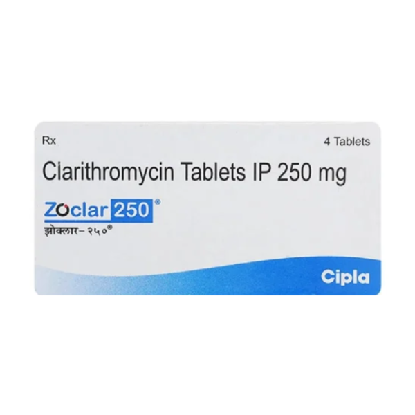 Zoclar 250 Tablet Rizochem Pharmaceuticals