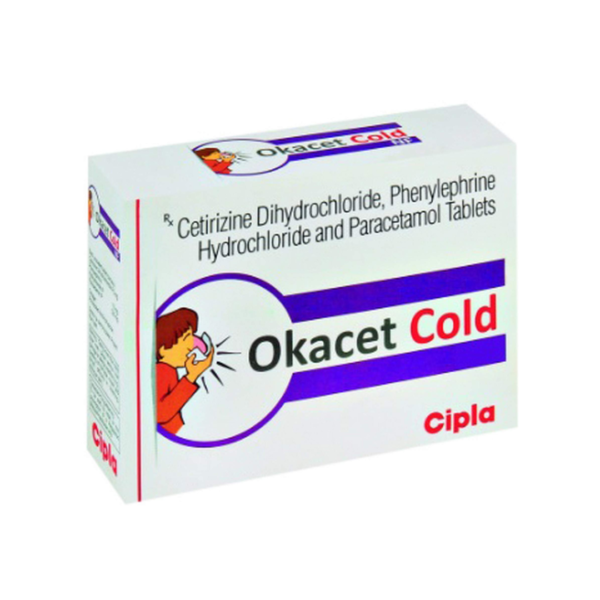 Okacet Cold Tablet Rizochem Pharmaceuticals
