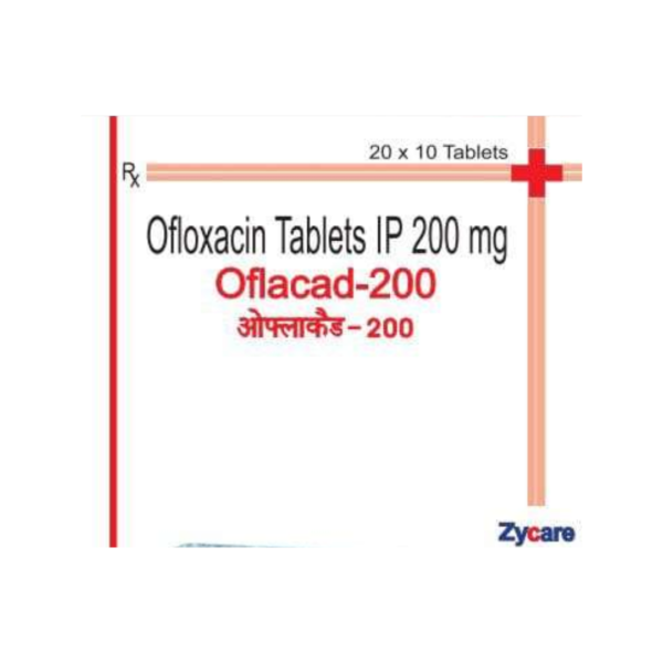 Oflacad 200mg Tablet Rizochem Pharmaceuticals