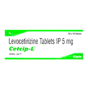 Cetcip L 5mg Tablet Rizochem Pharmaceuticals