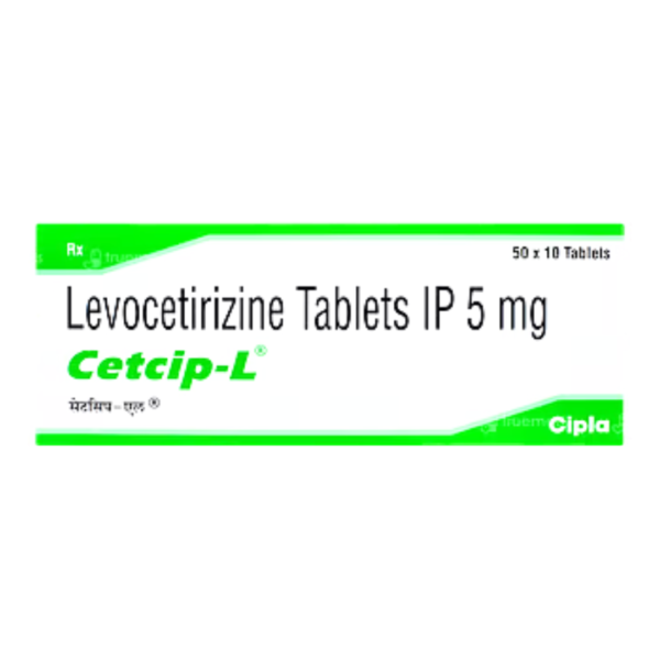 Cetcip L 5mg Tablet Rizochem Pharmaceuticals