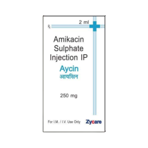 Aycin 250mg Injection Rizochem Pharmaceuticals