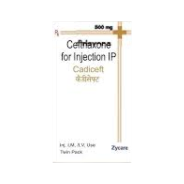 Cadiceft 500mg Injection Rizochem Pharmaceuticals