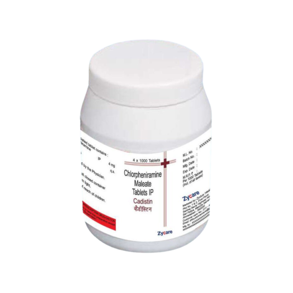 Cadistin 4mg Tablet Rizochem Pharmaceuticals
