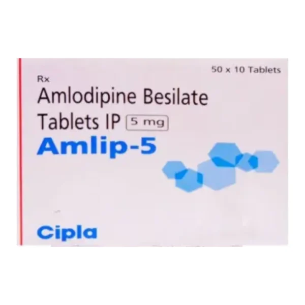 Amlip 5mg Tablet Rizochem Pharmaceutical