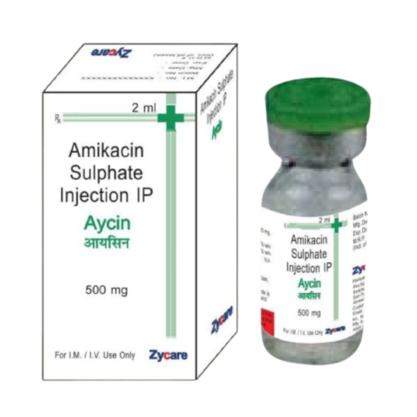Aycin 500mg Injection Rizochem Pharmaceuticals
