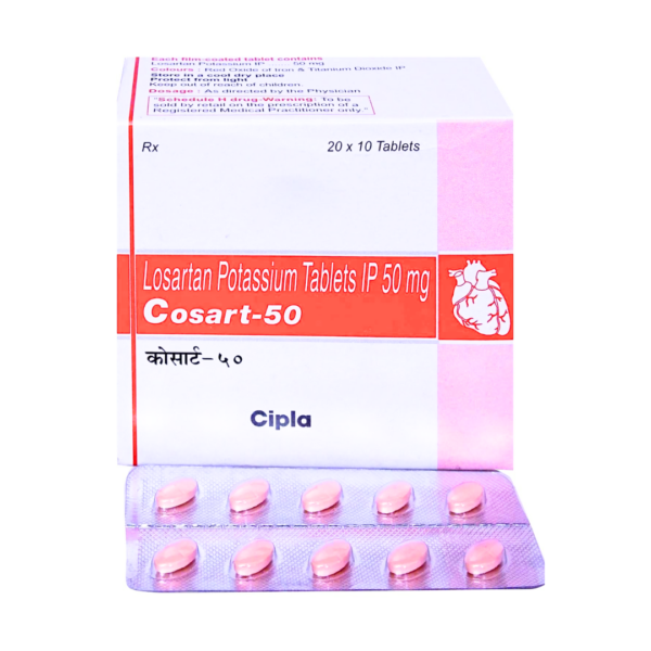 Cosart 50mg Tablet Rizochem Pharmaceuticals