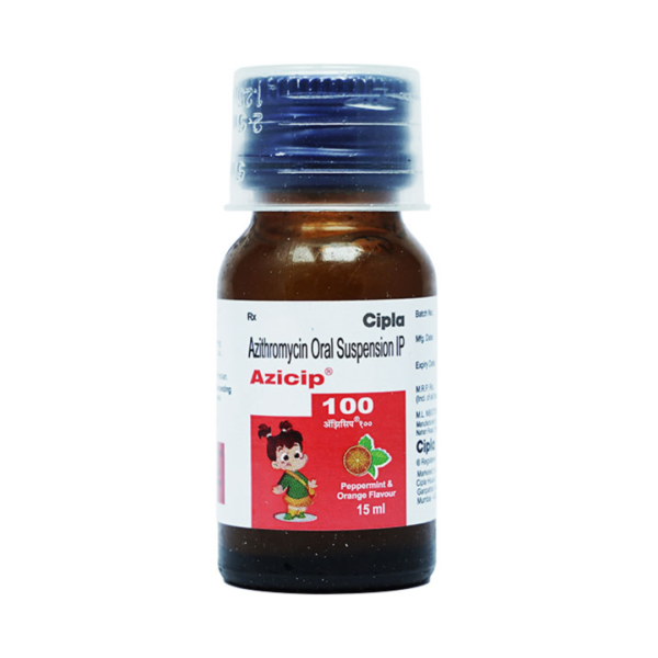 Azicip 100mg Oral Suspension Rizochem Pharmaceuticals
