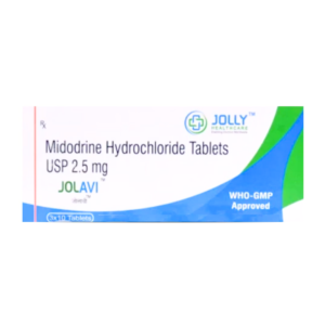 Jolavi Tablet Midodrine 2.5mg Rizochem Pharmaceuticals