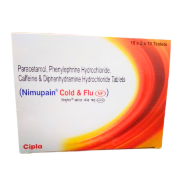 Nimupan Cold Flu Tablet Rizochem Pharmaceuticals
