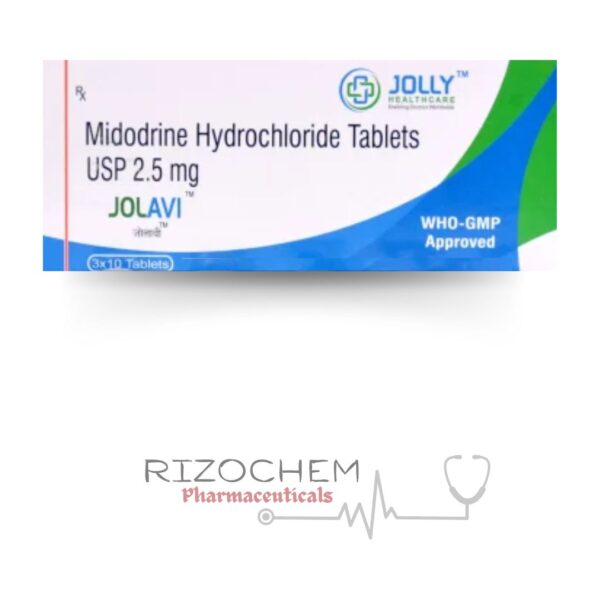 jolavi tablet midodrine 2 5mg - Pharmaceuticals Wholesaler & Exporter