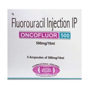 Oncoflour 500mg Injection Rizochem Pharmaceuticals