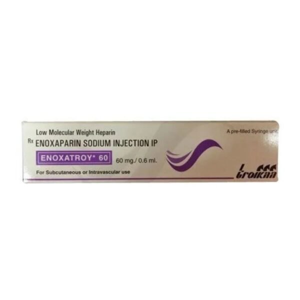 Enoxatroy 60mg Injection Rizochem Pharmaceuticals