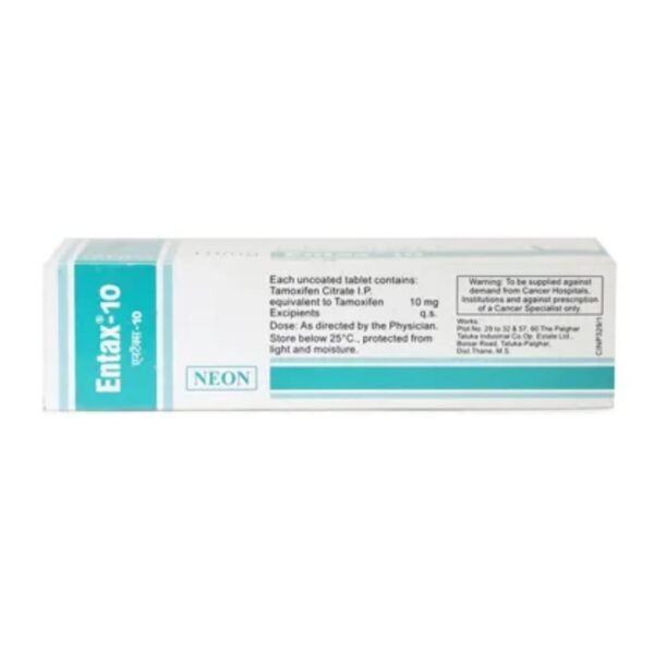 Entax 10mg Tablet Rizochem Pharmaceuticals