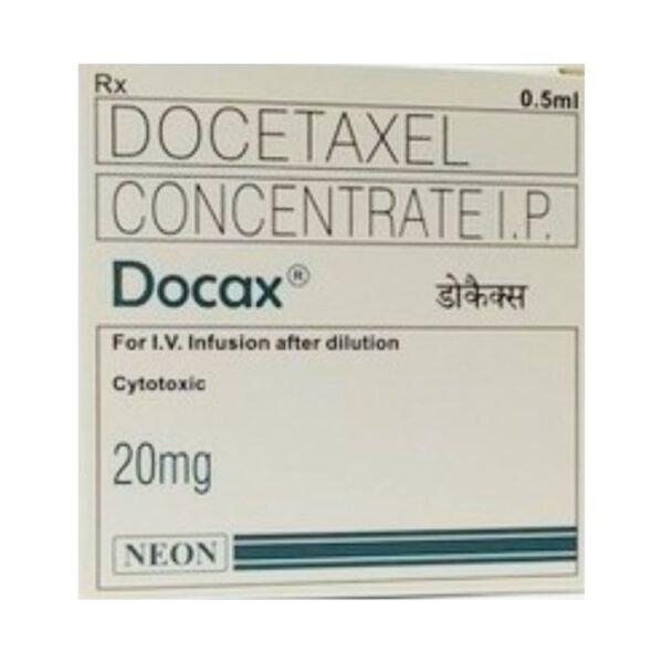 Docax 20mg Injection Rizochem Pharmaceuticals