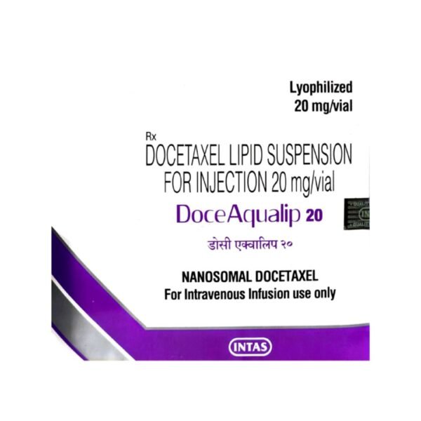 Doceaqualip 20mg Injection Rizochem Pharmaceuticals