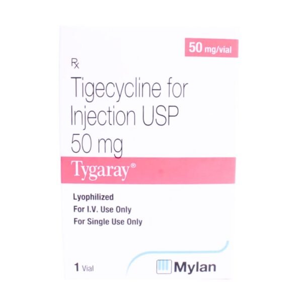 Tygaray 50mg Injection Rizochem Pharmaceuticals