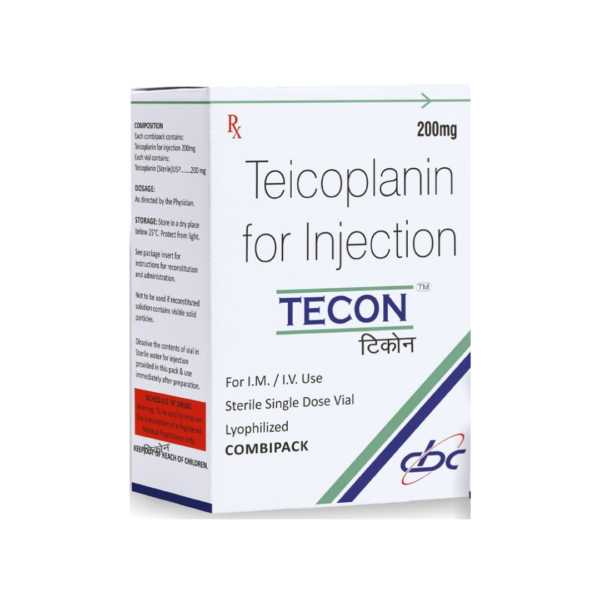 Tecon 200mg Injection Rizochem Pharmaceuticals