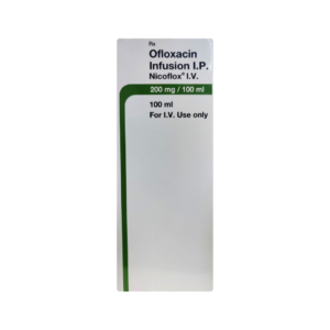 Ofloxacin Nicoflox Infusion 200mg Rizochem Pharmaceuticals