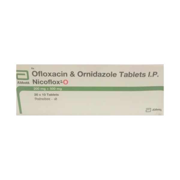 Nicoflox-O Tablet Rizochem Pharmaceuticals