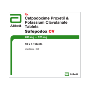 Safepodox CV 200mg/125mg Tablet Rizochem Pharmaceuticals