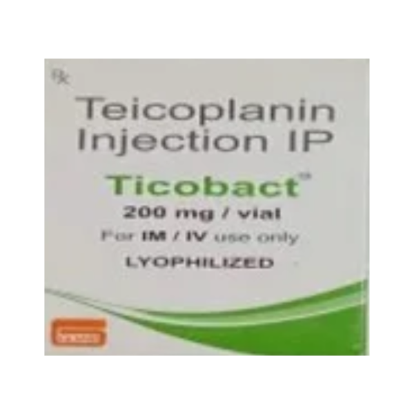 Ticobact 200mg Injection Rizochem Pharmaceuticals
