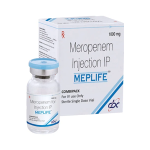 Meplife Combipack 1gm Injection Rizochem Pharmaceuticals