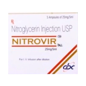 Nitrovir 25mg Injection Rizochem Pharmaceuticals