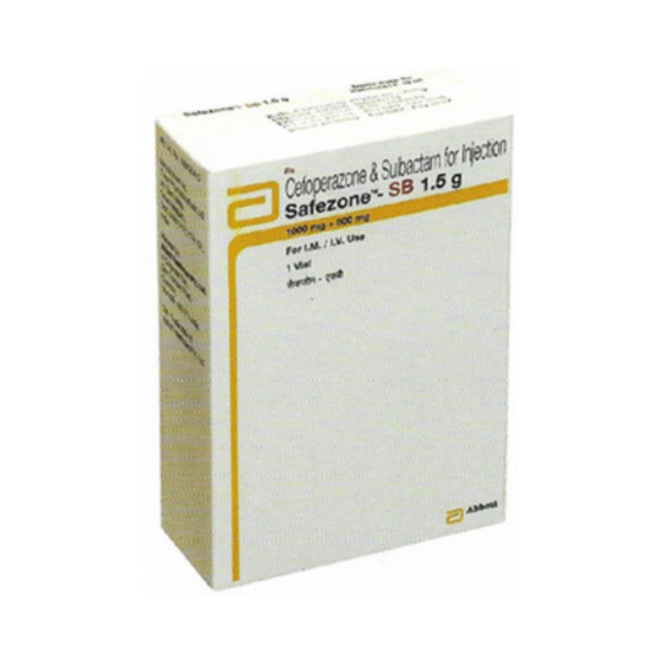 Safezone SB 1000mg/500mg Injection Rizochem Pharmaceuticals