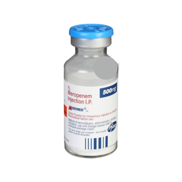 Meronem 500mg Injection Rizochem Pharmaceuticals