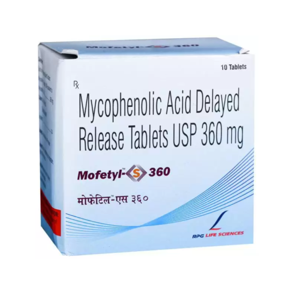 Mofetyl S 360mg Tablet Rizochem Pharmaceuticals