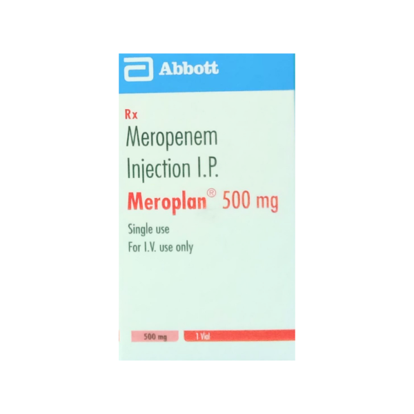 Meroplan 500mg Injection Rizochem Pharmaceuticals