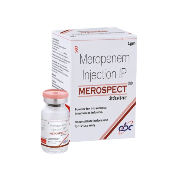 Merospect 1000mg Injection Rizochem Pharmaceuticals