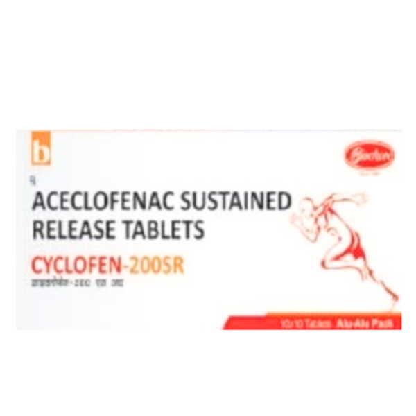 Cyclofen 200 SR Tablets Rizochem Pharmaceuticals
