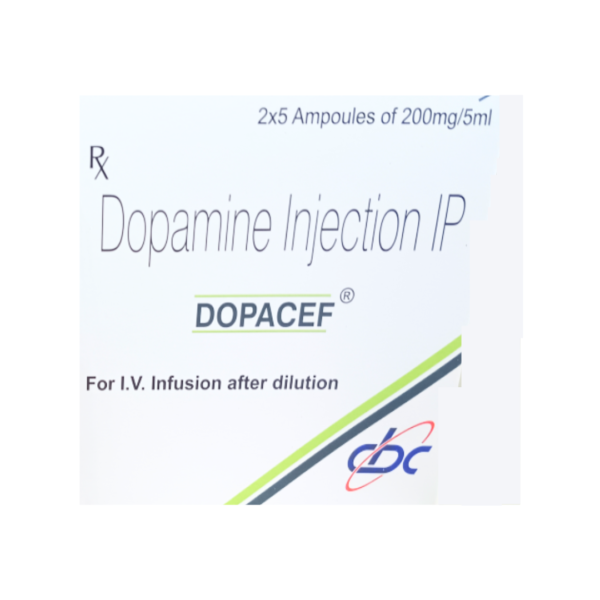Dopacef 200mg Injection Rizochem Pharmaceuticals