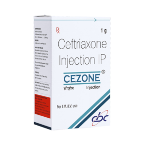 Cezone 1gm Injection Rizochem Pharmaceuticals