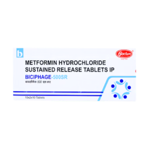 Biciphage 500mg SR Tablet Rizochem Pharmaceuticals