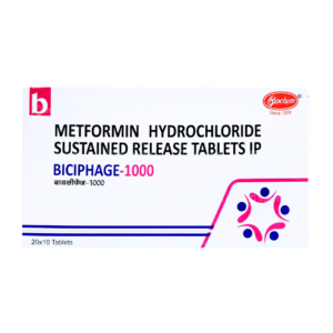 Biciphage 1000mg Tablet SR Rizochem Pharmaceuticals