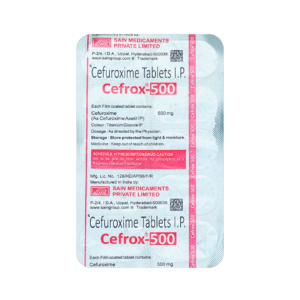Cefrox 500mg Tablet Rizochem Pharmaceuticals