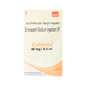 Cutenox 40mg Injection Rizochem Pharmaceuticals