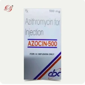 Azocin 500 Injections - antibiotic treatment for bacterial infections by Rizochem Pharmaceuticals