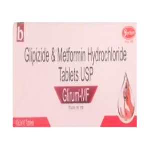 Glirum MF 5mg/500mg Tablet Rizochem Pharmaceuticals