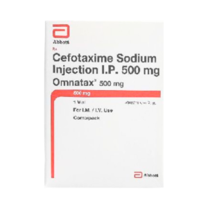 Omnatax 500mg Injection Rizochem Pharmaceuticals