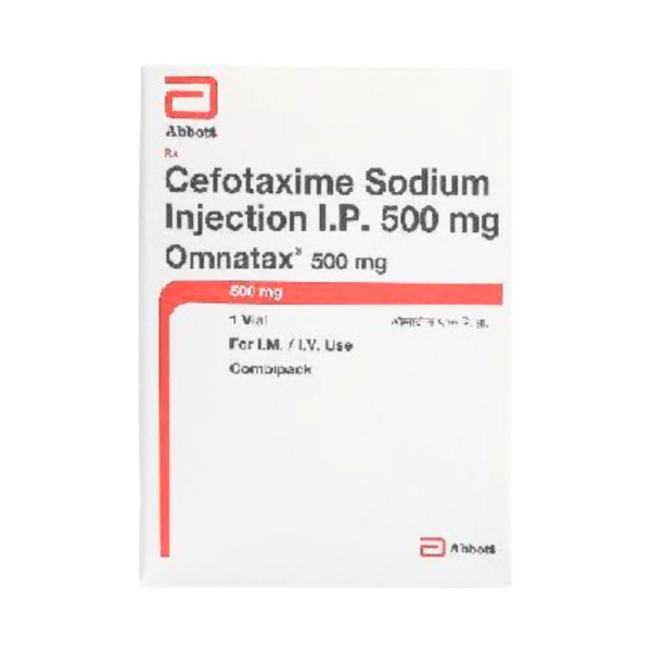Omnatax 500mg Injection Rizochem Pharmaceuticals